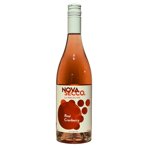 Novasecco Rosé Cranberry Wine 9%, 750ml Bottle
