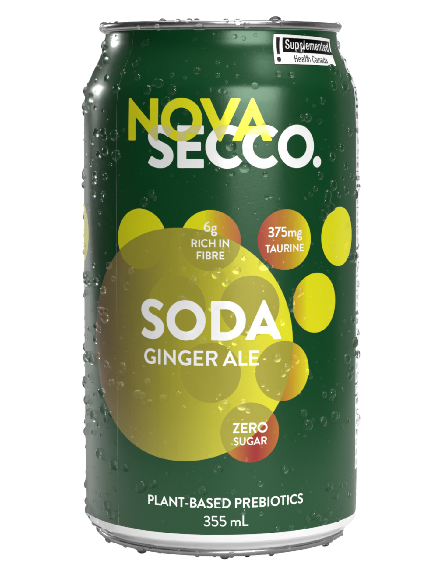 Novasecco Prebiotic Soda Ginger Ale