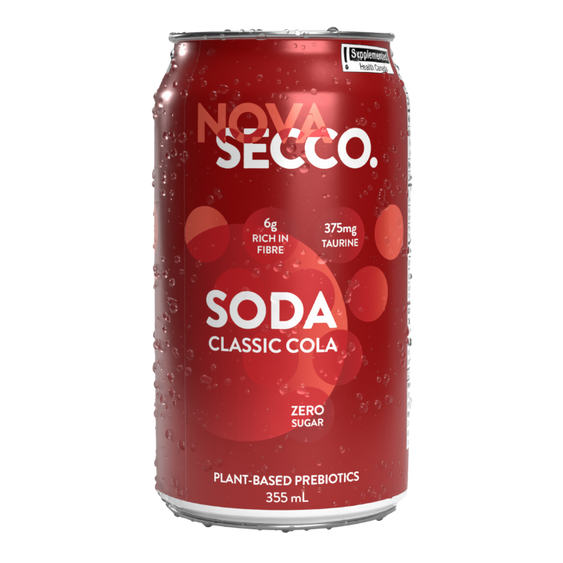 Novasecco Classic Cola Prebiotic Soda
