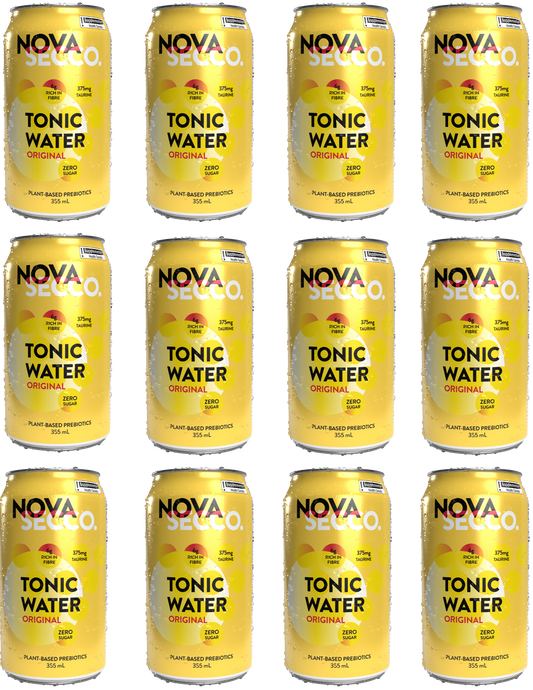 Novasecco Original Prebiotic Tonic Water - 12 Pack