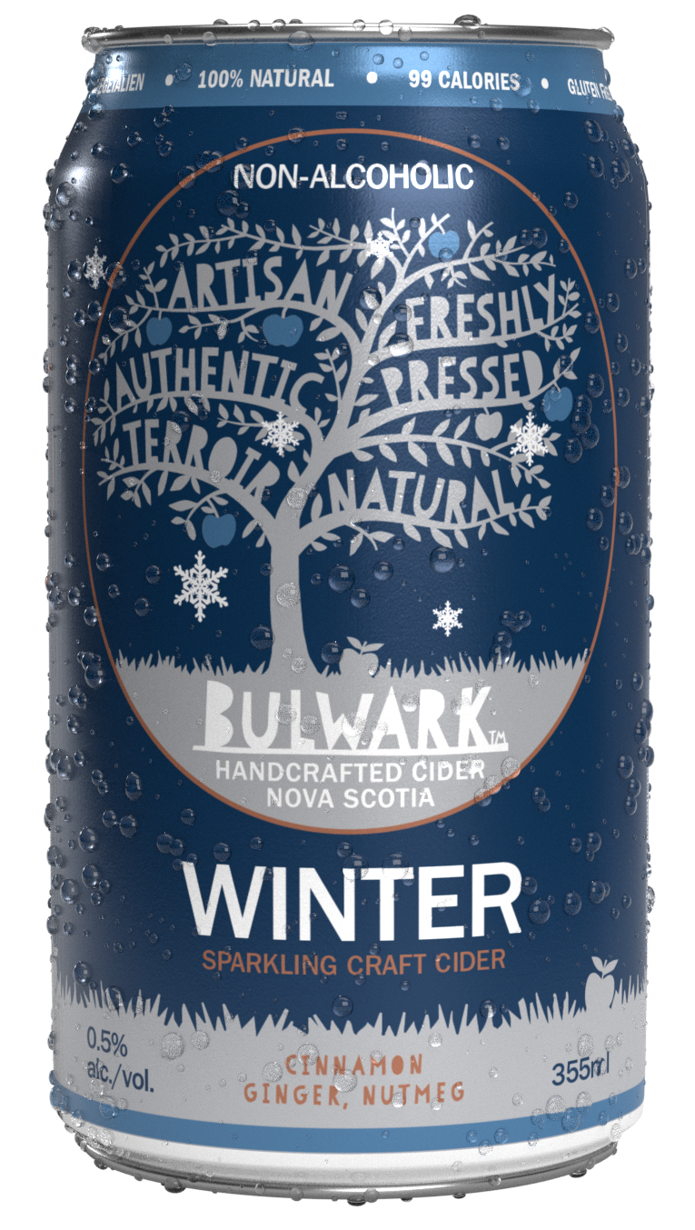 Bulwark Winter Craft Cider 0.5%, 355ml Can