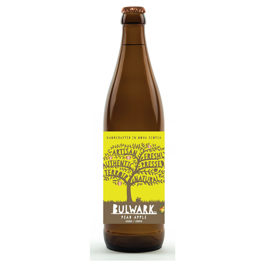 Bulwark Pear Apple Craft Cider 5.8%, 500ml Bottle
