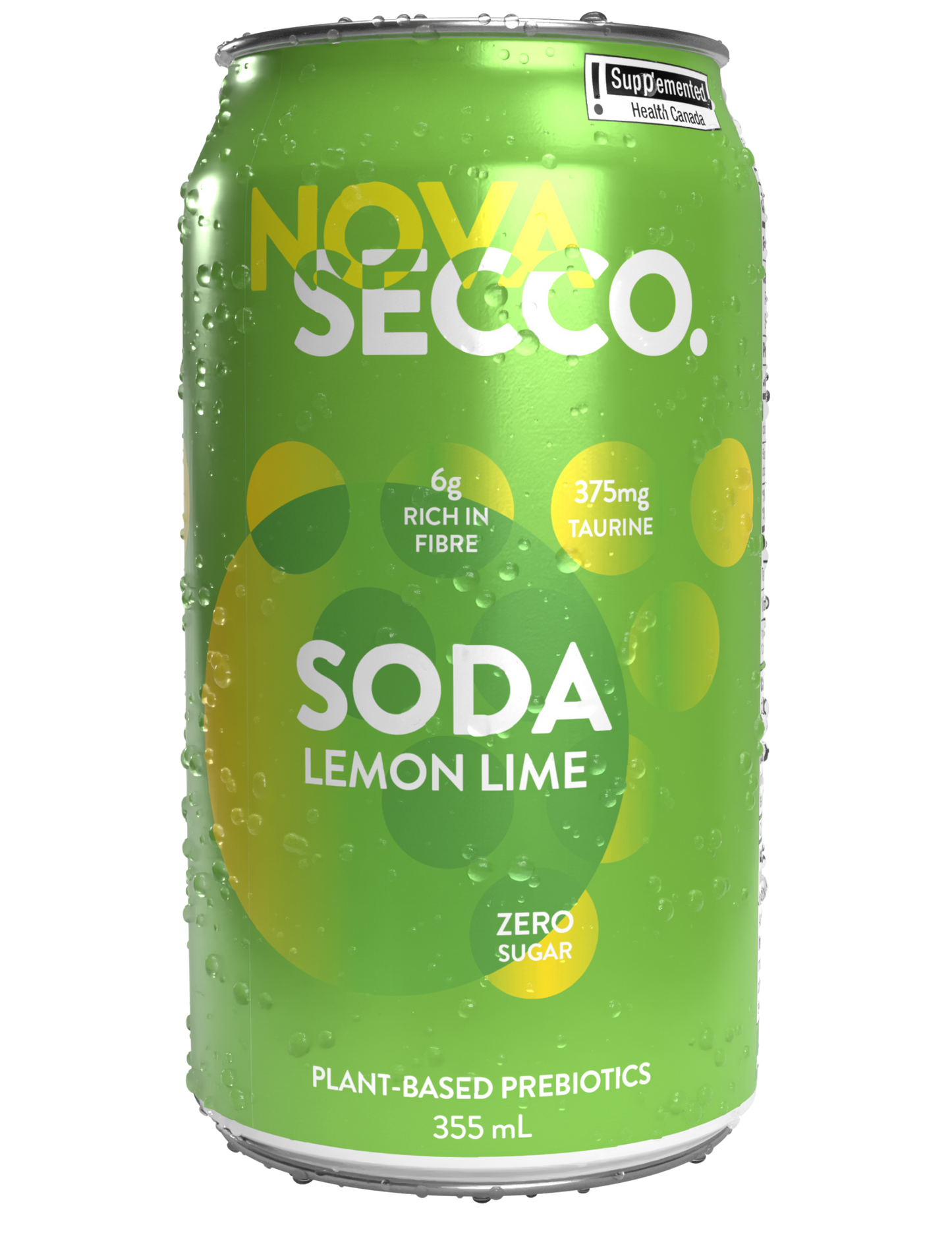 Novasecco Prebiotic Soda Lemon Lime