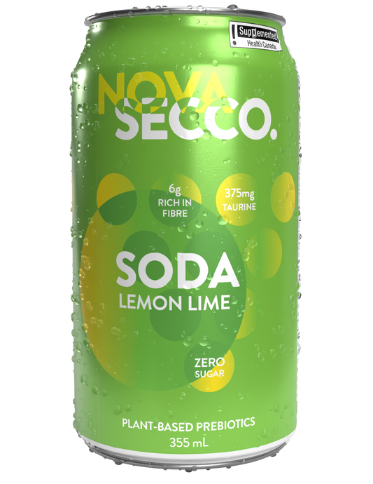 Novasecco Prebiotic Soda Lemon Lime