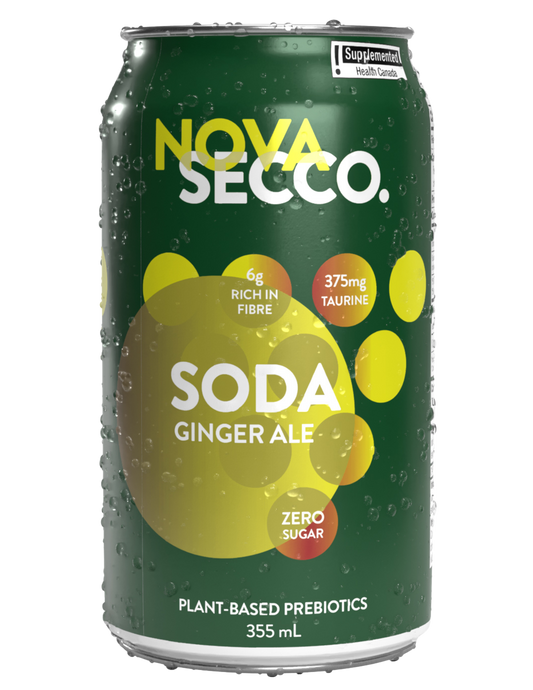 Novasecco Prebiotic Soda Ginger Ale