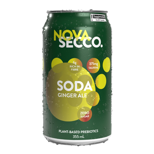Novasecco Ginger Ale Prebiotic Soda