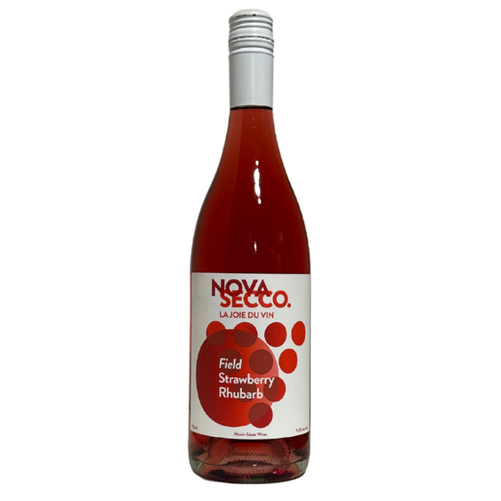 Novasecco Field Strawberry Rhubarb Wine 9%, 750ml Bottle