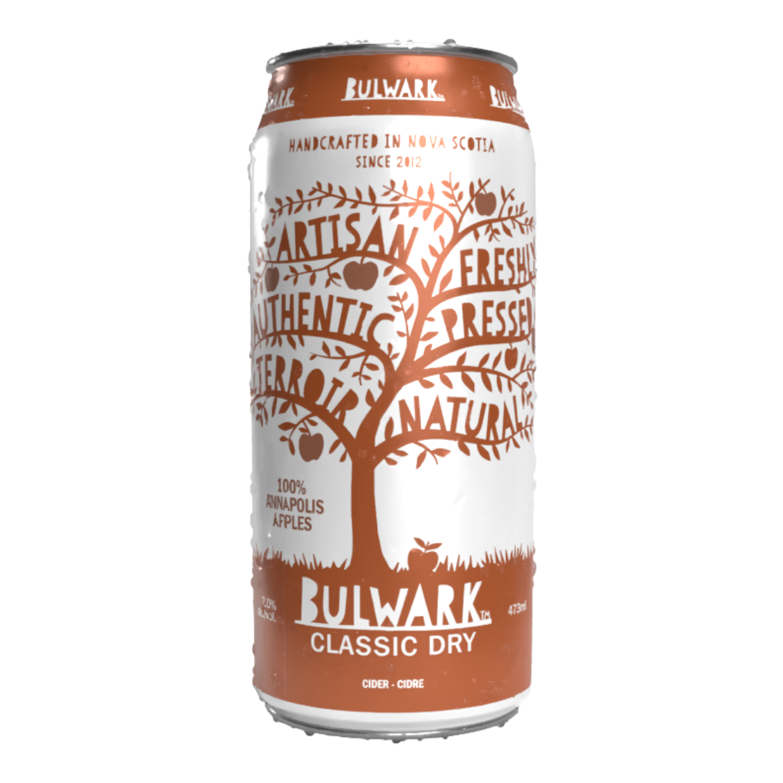 Bulwark Classic Dry 7% 473ml Can