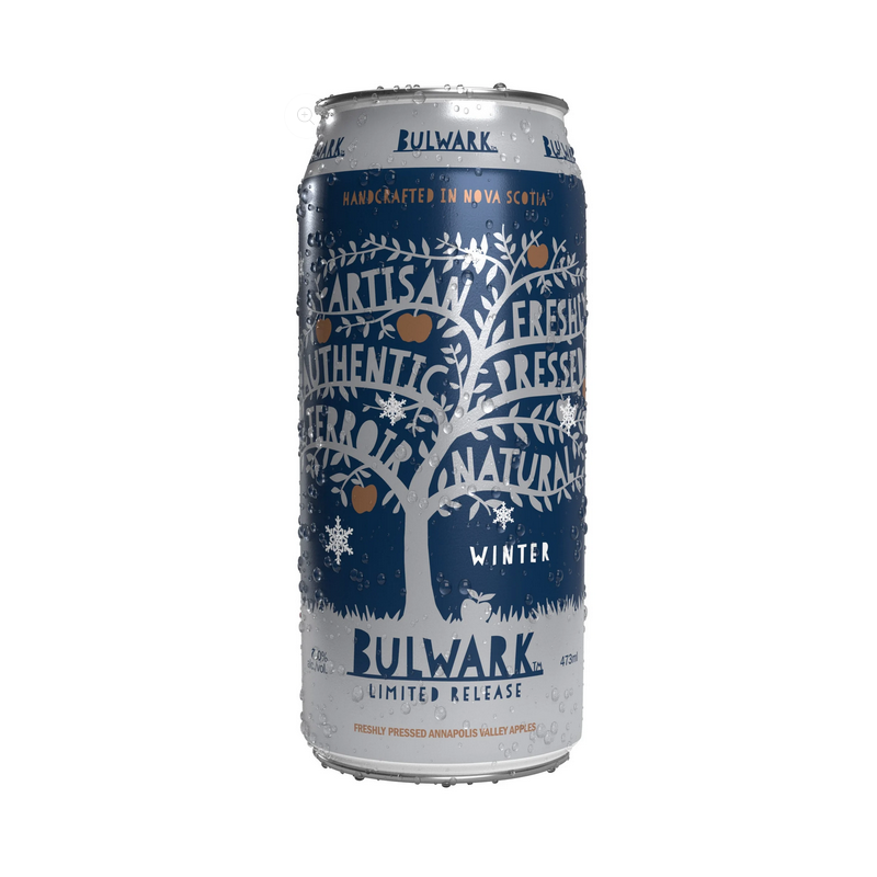 Bulwark Winter Limited Edition Craft Cider 7.0%, 473ml Can