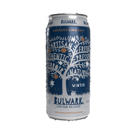 Bulwark Winter Limited Edition Craft Cider 7.0%, 473ml Can