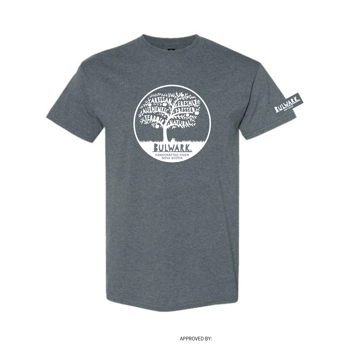 Bulwark Tree Logo T-Shirt - Dark Heather