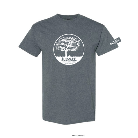 Bulwark Tree Logo T-Shirt - Dark Heather