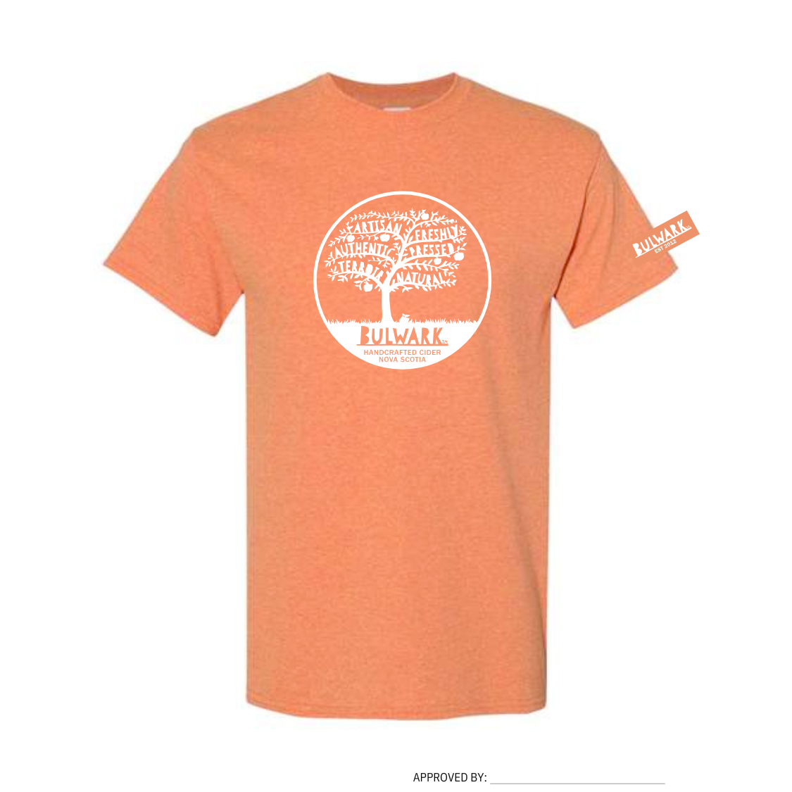 Bulwark Tree Logo T-Shirt - Sunset