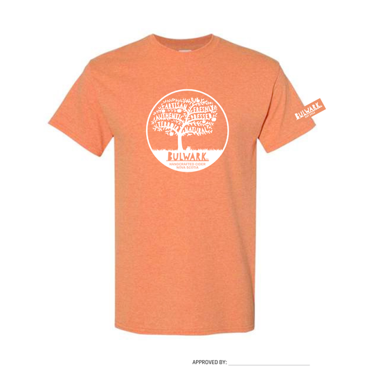 Bulwark Tree Logo T-Shirt - Sunset