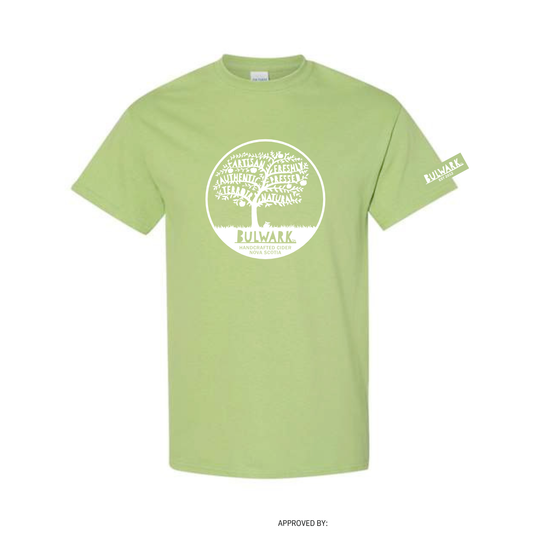 Bulwark Tree Logo T-Shirt - Kiwi