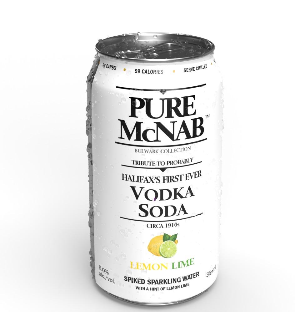 Pure McNab Lemon Lime Vodka Soda 5%, 355ml Can – Bulwark Cider and ...