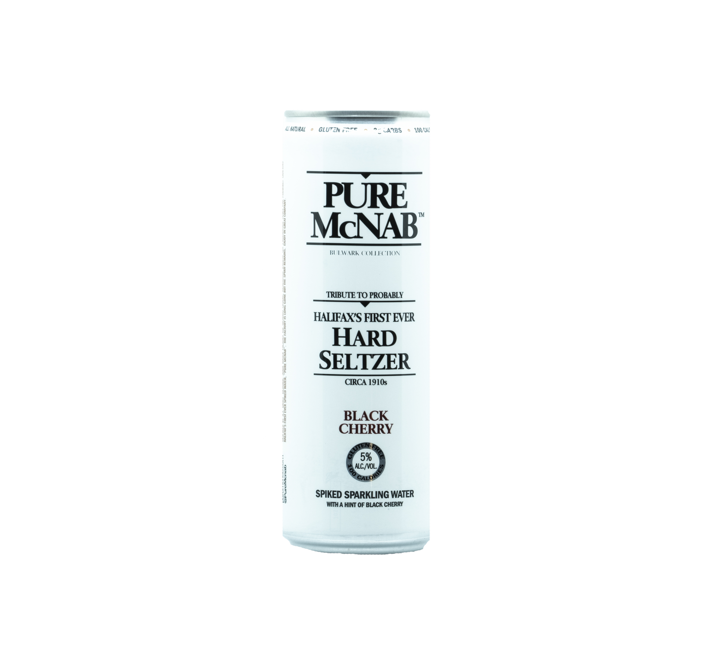 Pure McNab Black Cherry Hard Seltzer 5%, 355ml Can