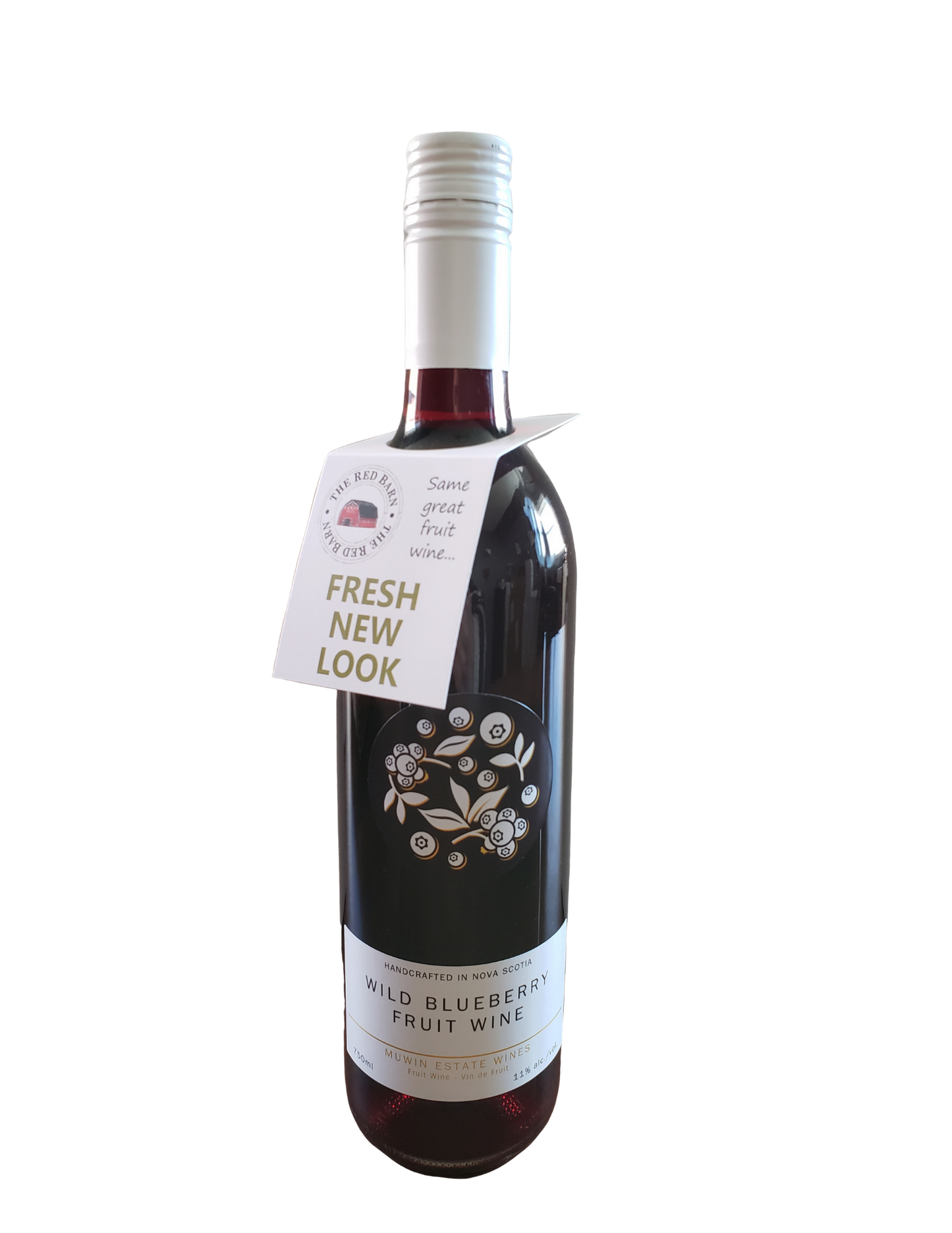 Muwin Wild Blueberry Fruit Wine 11%, 750ml Bottle