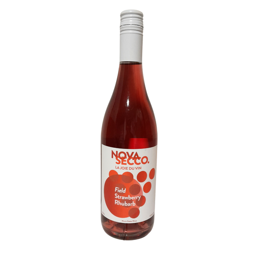 Novasecco Field Strawberry Rhubarb Wine 9%, 750ml Bottle