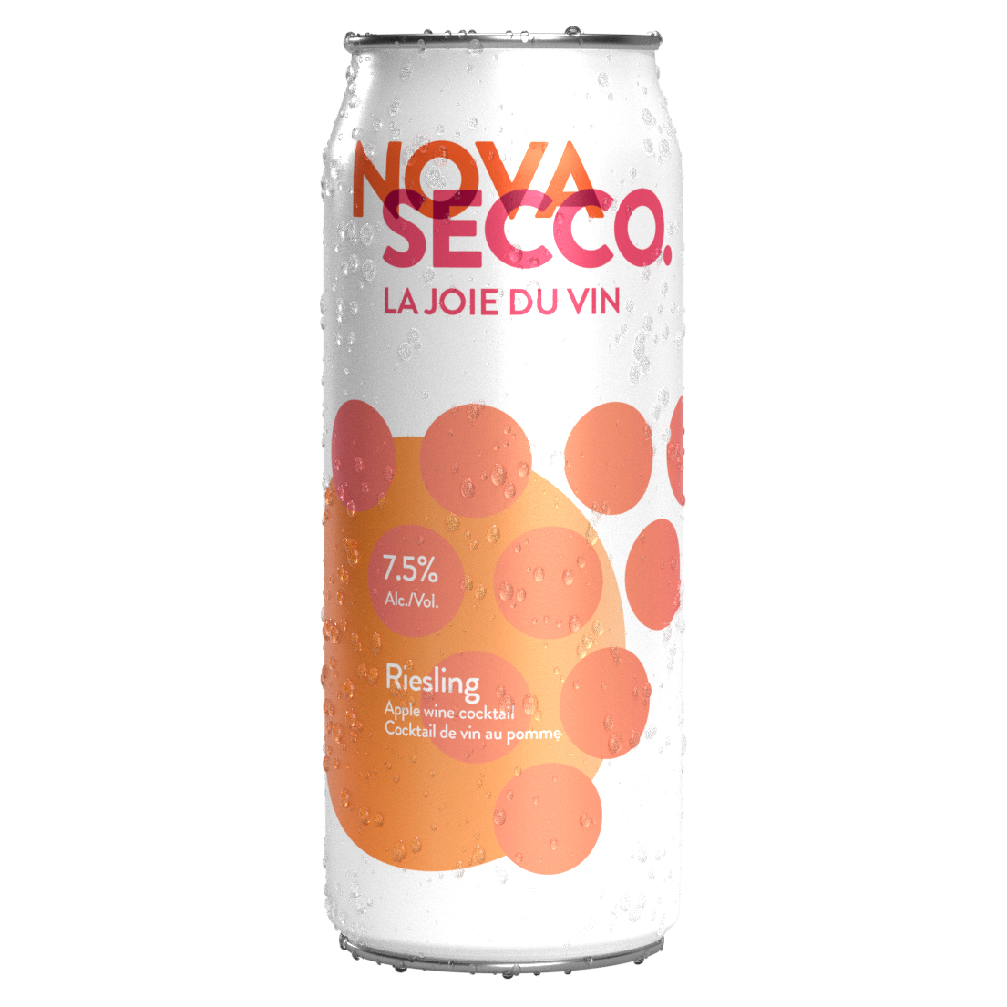 Novasecco Riesling Wine Cocktail 7.5%, 250ml Can – Bulwark Cider and ...
