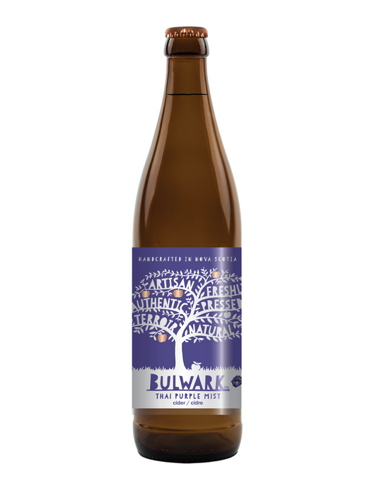 Bulwark Thai Purple Mist Craft Cider 5.8%, 500ml Bottle