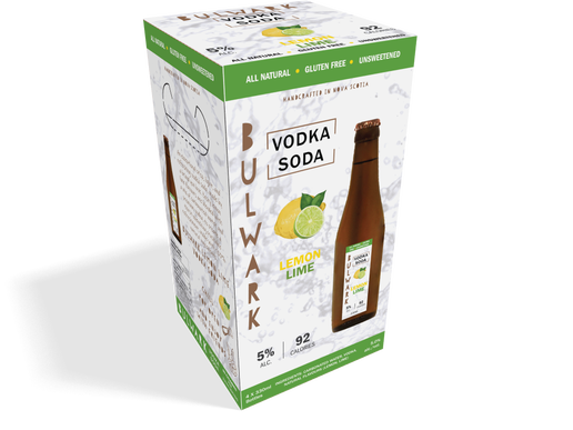 Pure McNab Lemon Lime Vodka Soda 5%, 4 X 330ml Bottles