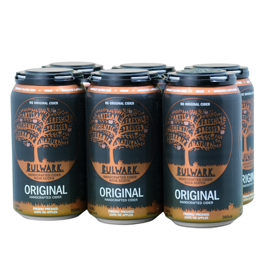 Bulwark Original Craft Cider 5.8%, 6 x 355ml Cans