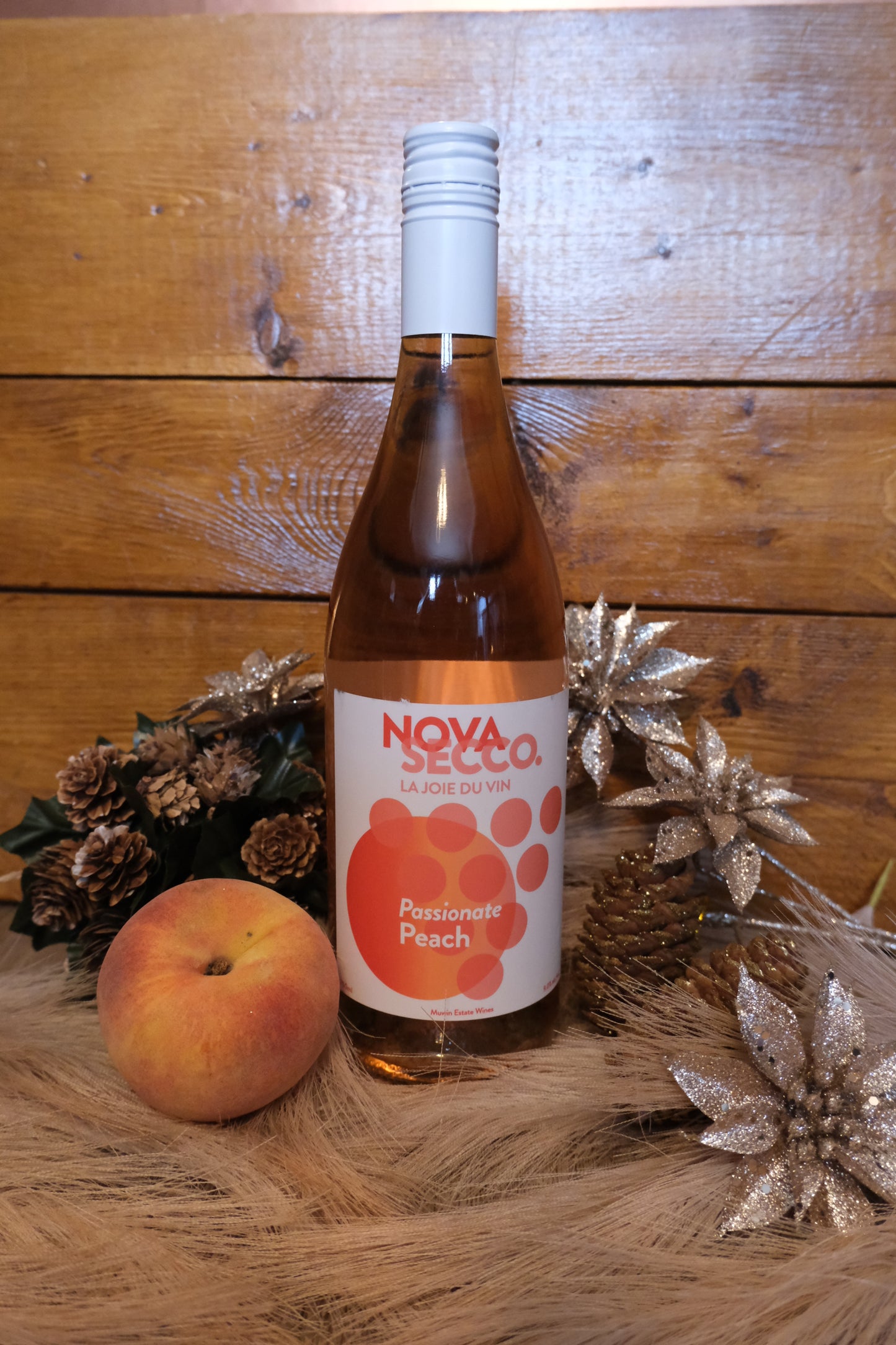 Novasecco Passionate Peach Wine 9%, 750ml Bottle